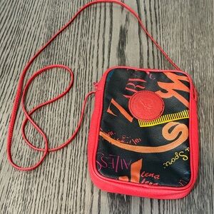 Vintage Carlos Falchi Multicolor Crossbody Bag Pre-owned